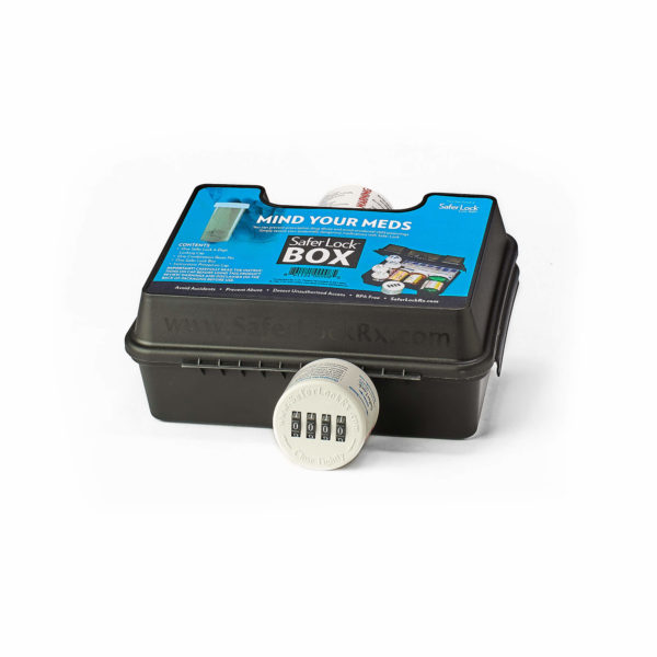 Safer Lock Box with Cap
